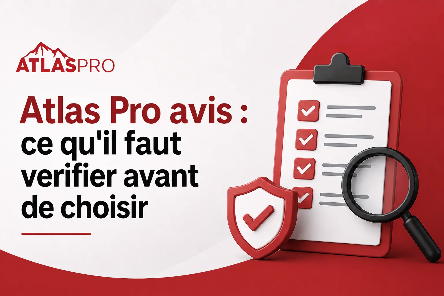 Atlas Pro avis ce qu'il faut verifier avant de choisir
